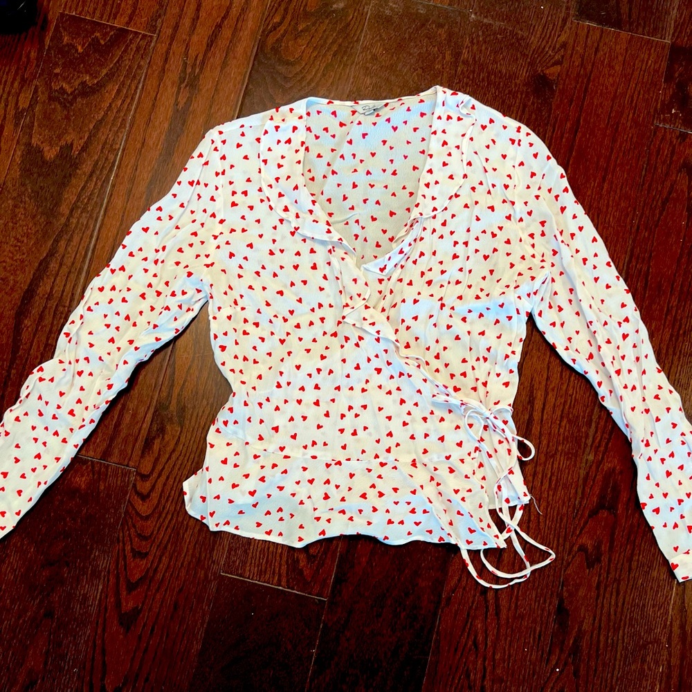 Rails Wrap Blouse